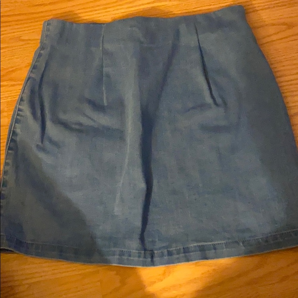 Garage denim mini skirt size M